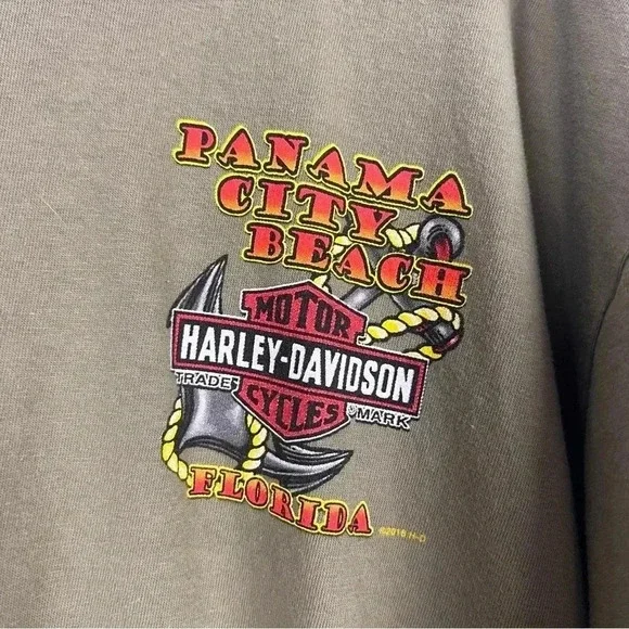 Harley Davidson Panama City Florida Shirt - Picture 3 of 7